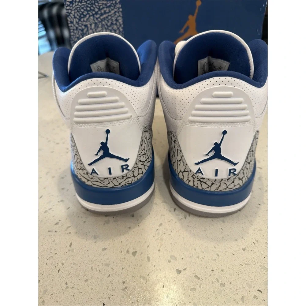Excellent Nike Air Jordan 3 Retro Washington Wizards CT8532-148 Size 11.5
